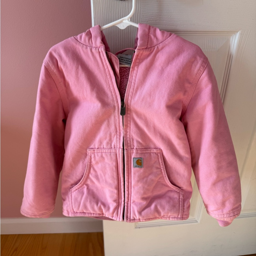Carhartt Canvas Insulated Hooded Active Jacket 4T